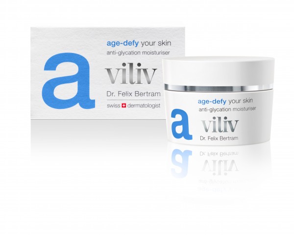 viliv a - age-defy your skin - anti-glycation moisturiser