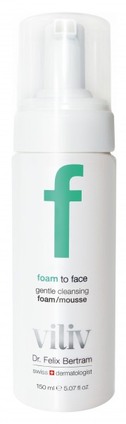 viliv f - foam to face - gentle cleansing foam